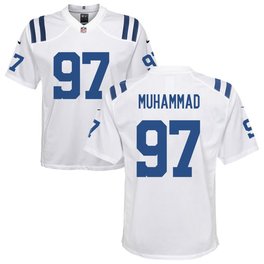 Al-Quadin Muhammad Nike Indianapolis Colts Youth Game Jersey - White