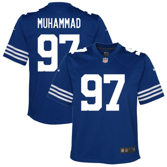 Al-Quadin Muhammad Indianapolis Colts Nike Youth Alternate Game Jersey - Royal