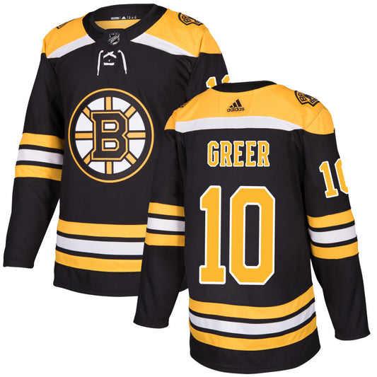A.J. Greer Boston Bruins adidas Authentic Jersey - Black