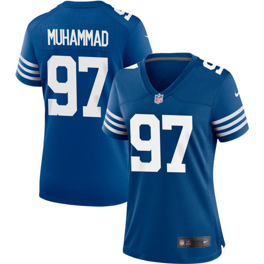 Al-Quadin Muhammad Indianapolis Colts Nike Women's Alternate Jersey - Royal