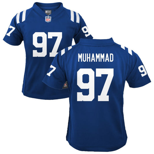 Al-Quadin Muhammad Nike Indianapolis Colts Youth Game Jersey - Royal